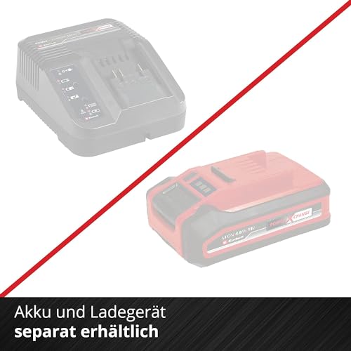 Einhell Akku-Heckenschere GE-CH 18/60 Li-Solo Power X-Change (18 V, 60 cm Schnittlänge, 22 mm Zahnabstand, drehbarer Handgriff, inkl.