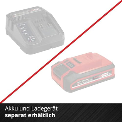 Einhell Akku-Heckenschere GE-CH 18/60 Li-Solo Power X-Change (18 V, 60 cm Schnittlänge, 22 mm Zahnabstand, drehbarer Handgriff, inkl.