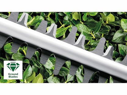 Bosch Heckenschere AdvancedHedgeCut 65 (500 Watt, Messerlänge: 65 cm, für große Hecken, Messerabstand: 34 mm, im Karton)
