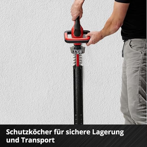 Einhell Akku-Heckenschere GC-CH 18/40 Li Solo Power X-Change (18 V, 40 cm Schnittlänge, 13 mm Zahnabstand, ergonomischer Griff, ohne Akku)