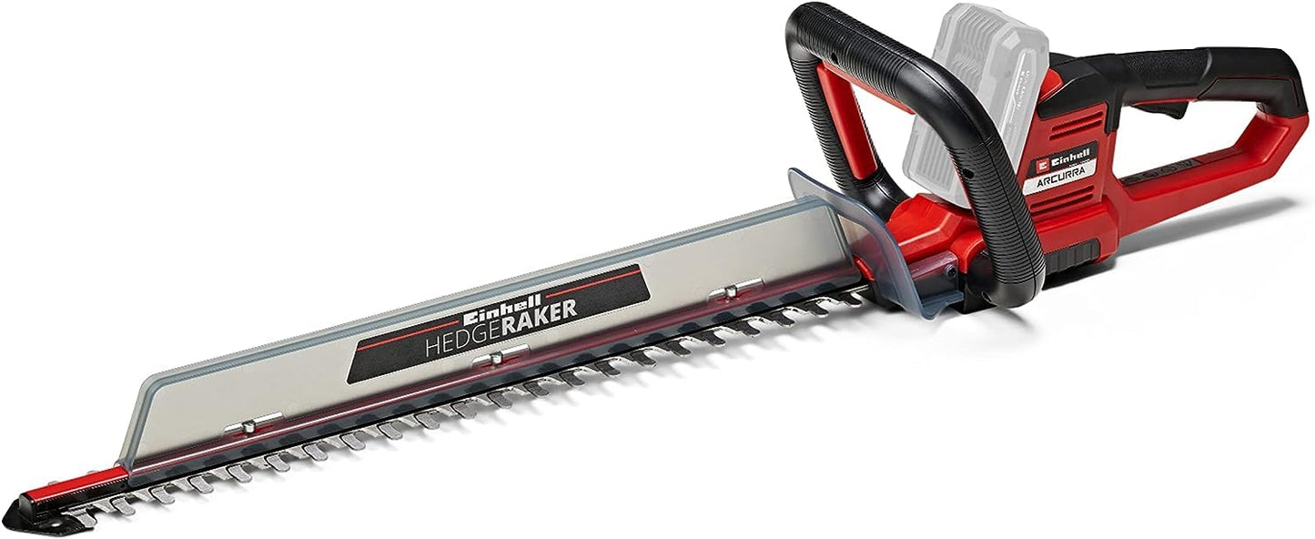 Einhell Akku-Heckenschere GE-CH 18/60 Li-Solo Power X-Change (18 V, 60 cm Schnittlänge, 22 mm Zahnabstand, drehbarer Handgriff, inkl.