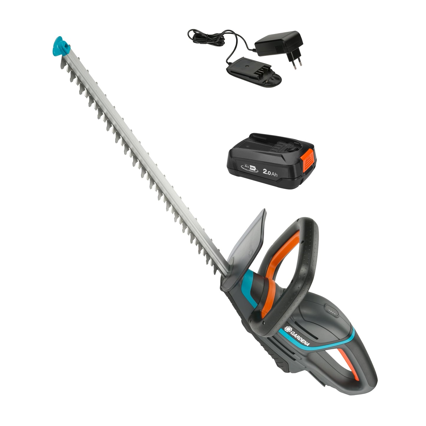 Bosch Akku-Heckenschere UniversalHedgeCut 18V-50 (1 Akku 2,5 Ah, 18-Volt-System, Messerlänge 50 cm, im Karton)
